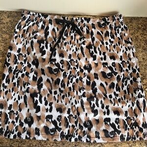 MOS sportswear Leopard Print Women's Skirt XXL